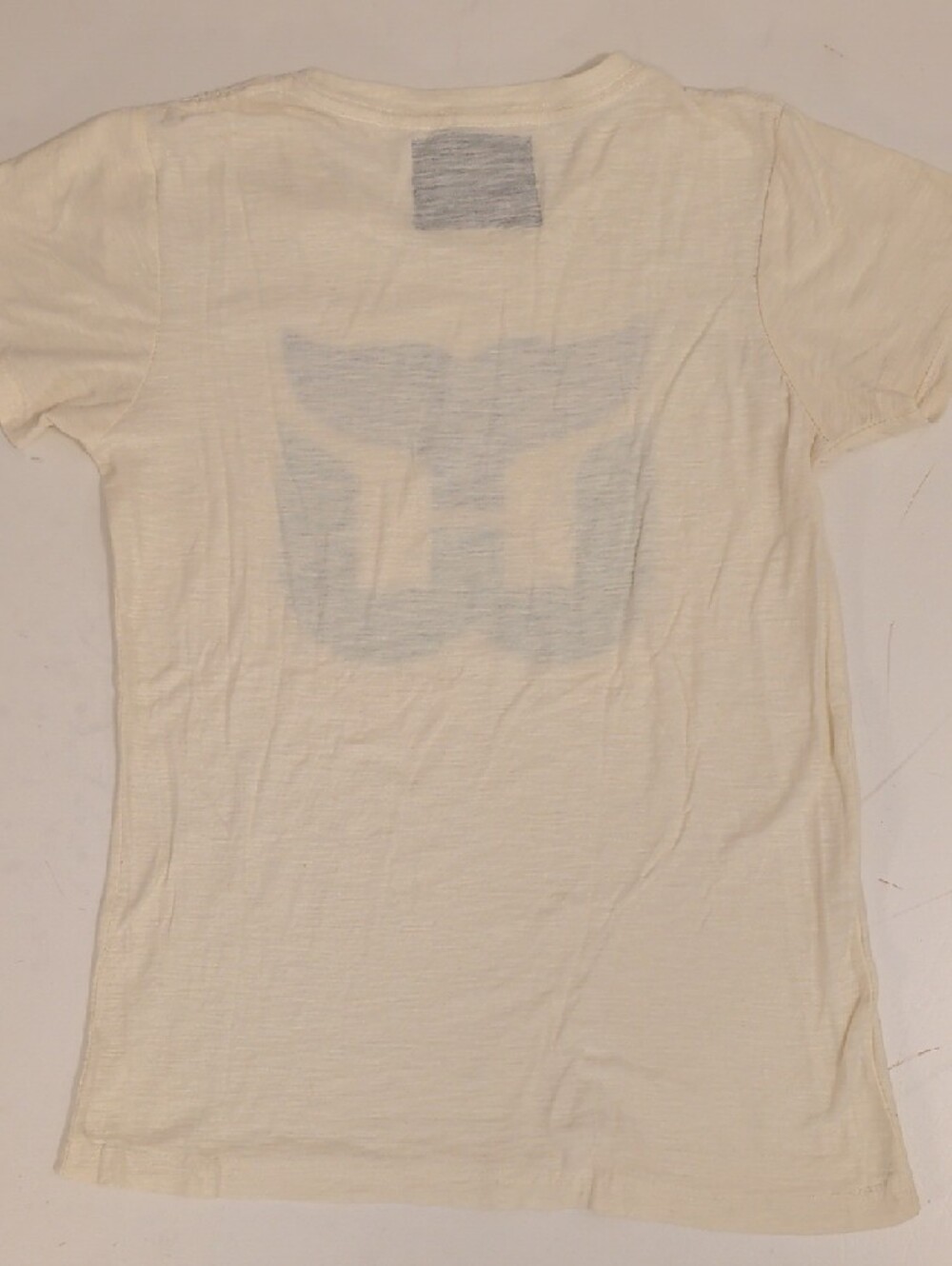 NHL Hartford Whaler's Hockey Team T Shirt Wright & Ditson Cream Tee 100% Cotton - Picture 6 of 7